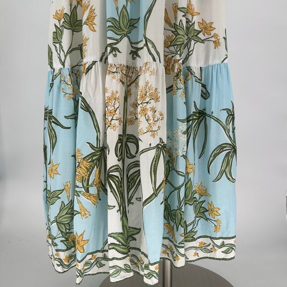 Derek Lam 10 Crosby Flutter Sleeve V-Neck Midi Dress Size 2 – EUC, 2 Small Spots - Picture 5 of 12